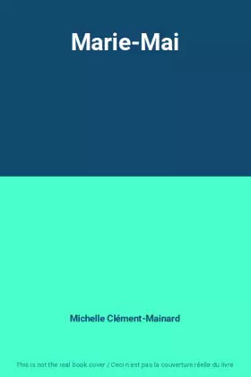 Couverture du produit · Marie-Mai