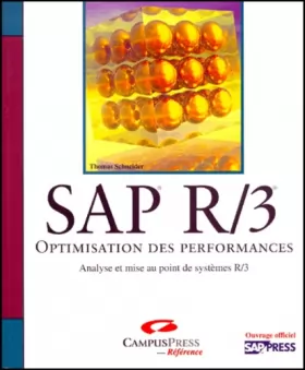 Couverture du produit · SAP R/3 Optimisation des performances