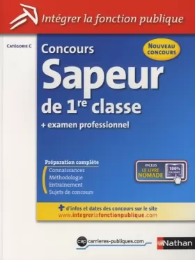 Couverture du produit · CONCOURS SAPEUR 1E CLASSE + EX