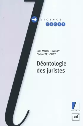 Couverture du produit · Déontologie des juristes
