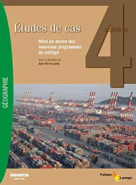 Couverture du produit · Études de Cas Geographie 4e - Mise en Oeuvre des Nouveaux Programmes du College