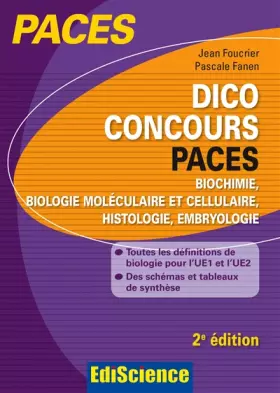 Couverture du produit · Dico Concours PACES - 2e ed.