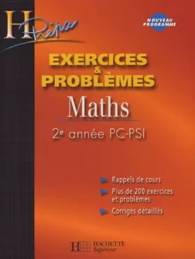 Couverture du produit · Mathématiques PC-PSI 2e année : Exercices et problèmes