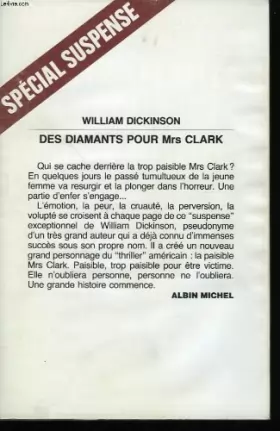 Couverture du produit · Des Diamants pour Mrs Clark
