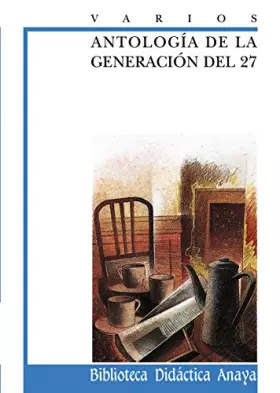 Couverture du produit · Antología de la generación del 27/ Anthology of 27's Generation