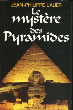 Couverture du produit · Mystere des pyramides