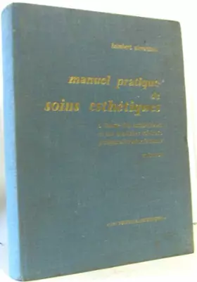 Couverture du produit · Manuel pratique de soins esthétiques