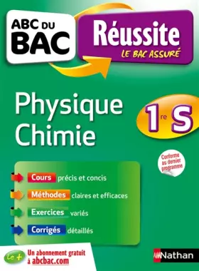 Couverture du produit · ABC du BAC Réussite Physique-Chimie 1re S