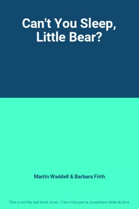 Couverture du produit · Can't You Sleep, Little Bear?