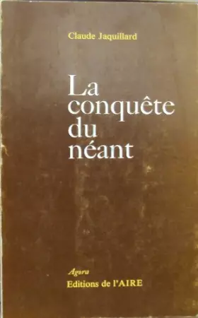Couverture du produit · La conquête du néant