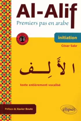 Couverture du produit · Al-Alif Premiers Pas en Arabe avec Fichiers Audio Initiation