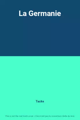 Couverture du produit · La Germanie