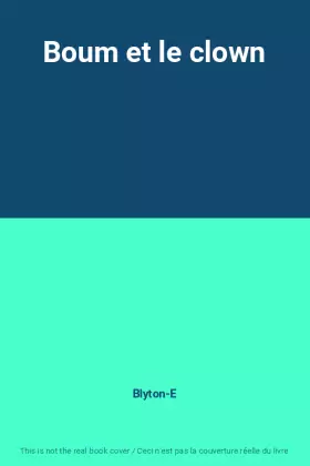 Couverture du produit · Boum et le clown