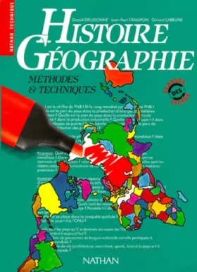 Couverture du produit · Histoire géographie : méthodes et techniques, élève, classes des lycées