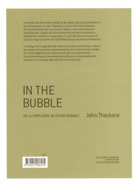 Couverture du produit · In the Bubble : De la complexité au Design durable