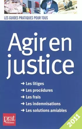 Couverture du produit · Agir en justice 2011