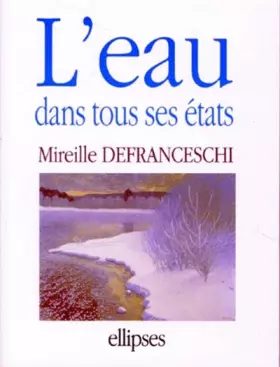 Couverture du produit · L'Eau dans tous ses états