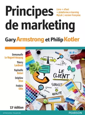 Couverture du produit · PRINCIPES MARKETING 13E EDITION + MYLAB