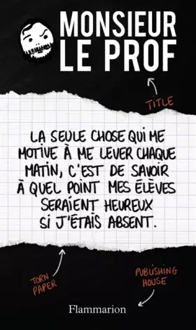 Couverture du produit · Monsieur Le Prof