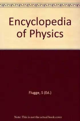 Couverture du produit · Encyclopedia of Physics Vol. X Structure of Liquids