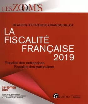 Couverture du produit · La fiscalité française