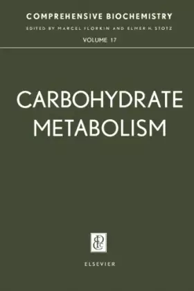 Couverture du produit · Carbohydrate Metabolism: Comprehensive Biochemistry