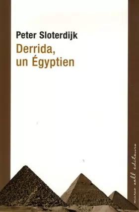 Couverture du produit · Derrida, un Egyptien: Le problème de la pyramide juive
