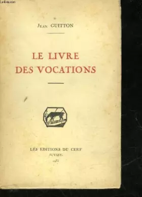 Couverture du produit · Le Livre des vocations