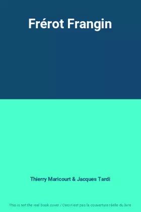 Couverture du produit · Frérot Frangin