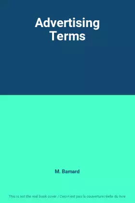 Couverture du produit · Advertising Terms