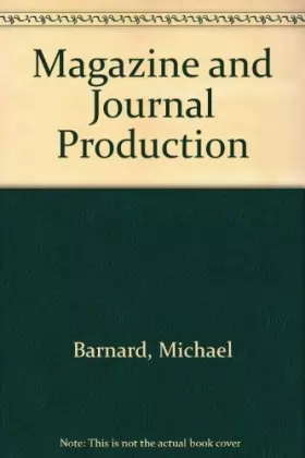 Couverture du produit · Magazine and Journal Production
