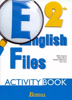 Couverture du produit · English files, seconde. Activity book