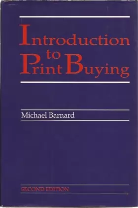Couverture du produit · Introduction to Print Buying