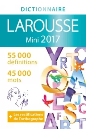 Couverture du produit · DICTIONNAIRE LAROUSSE MINI 2017