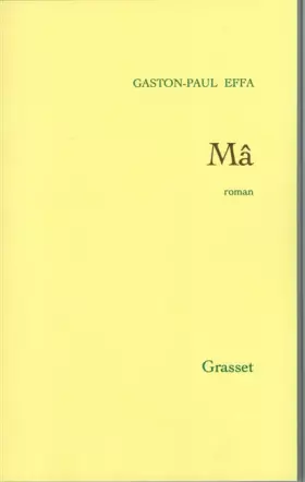 Couverture du produit · Mâ