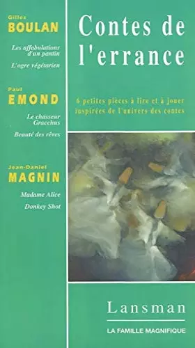 Couverture du produit · Contes de l'errance
