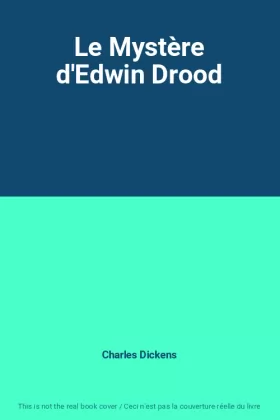 Couverture du produit · Le Mystère d'Edwin Drood