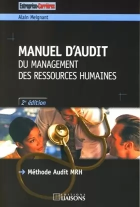 Couverture du produit · Manuel d'audit du Management des Ressources Humaines : Méthode Audit MRH