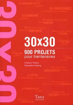 Couverture du produit · 900 projets pour trentenaires