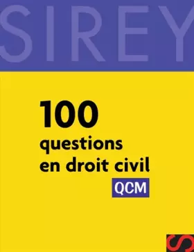 Couverture du produit · 100 questions en droit civil - 1ère édition
