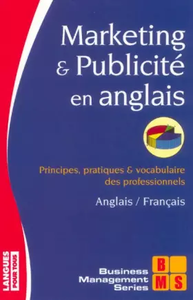 Couverture du produit · Marketing et publicité en anglais