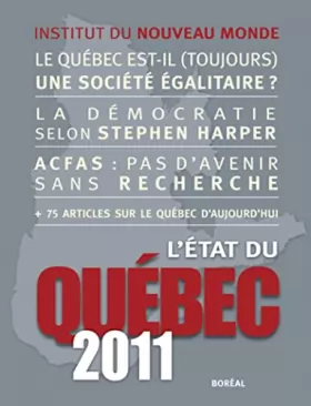 Couverture du produit · L'Etat du Québec 2011