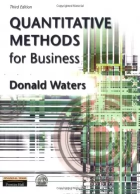 Couverture du produit · Quantitative Methods for Business