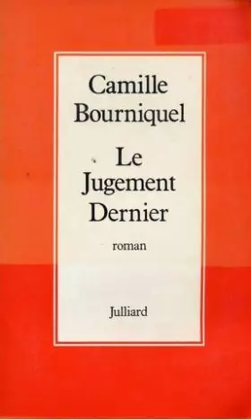 Couverture du produit · Le Jugement dernier