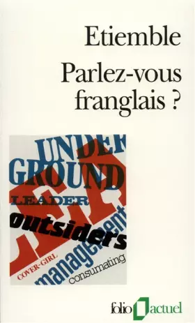 Couverture du produit · Parlez-vous franglais ?