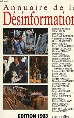Couverture du produit · Annuaire de la desinformation 1993