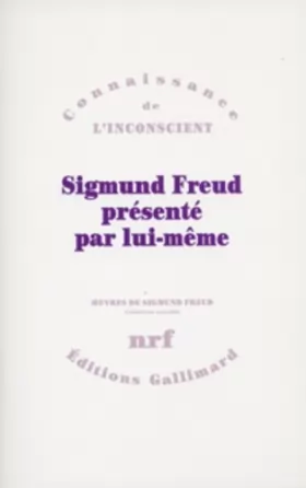 Couverture du produit · Sigmund Freud présenté par lui-même