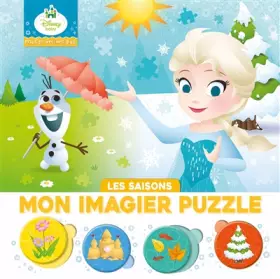 Couverture du produit · DISNEY BABY - Mes Premiers Pas - Mon Imagier Puzzle - Les saisons: 20 Pièces