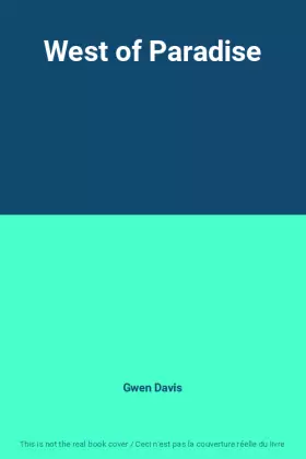 Couverture du produit · West of Paradise