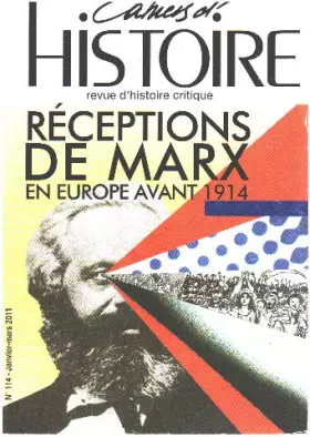 Couverture du produit · Cahiers Histoire Receptions Ma - Cahh114